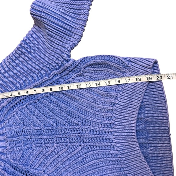 Free People Sweetheart Chunky Knit Sweater- Size XS - Picture 9 of 14